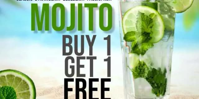 Testy mojito offer